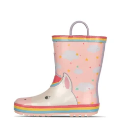 Unicorn Print Wellies Childrens