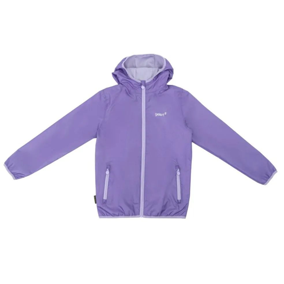 Unisex Kids' Dursley Reversible Waterproof Long Sleeve Waterproof Jacket
