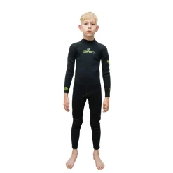 Unisex Kids' Sport 3/2mm Premium Neoprene Back Zip Wetsuit