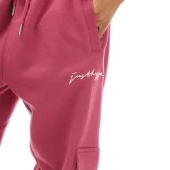 Unisex Adults Cargo Closed Hem Fleece Joggers