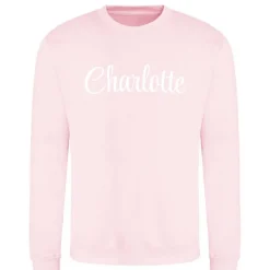 Unisex Adults Cotton Long Sleeve Crew Sweatshirt