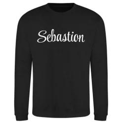 Unisex Adults Cotton Long Sleeve Crew Sweatshirt