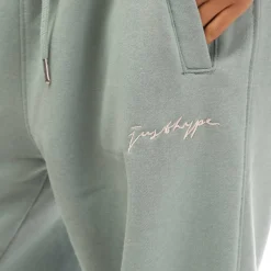 Unisex Adults Oversized Closed Hem Fleece Joggers