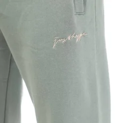 Unisex Adults Oversized Closed Hem Fleece Joggers