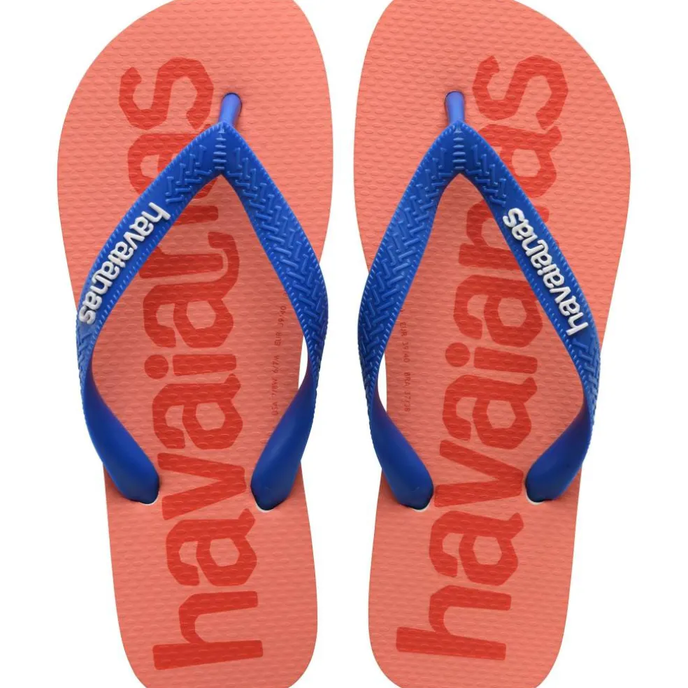 Unisex Adults Top Logomania Ruby Red Flip Flops