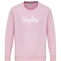Unisex Kids' Cotton Crew Neck Sweatshirt
