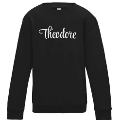 Unisex Kids' Cotton Crew Neck Sweatshirt