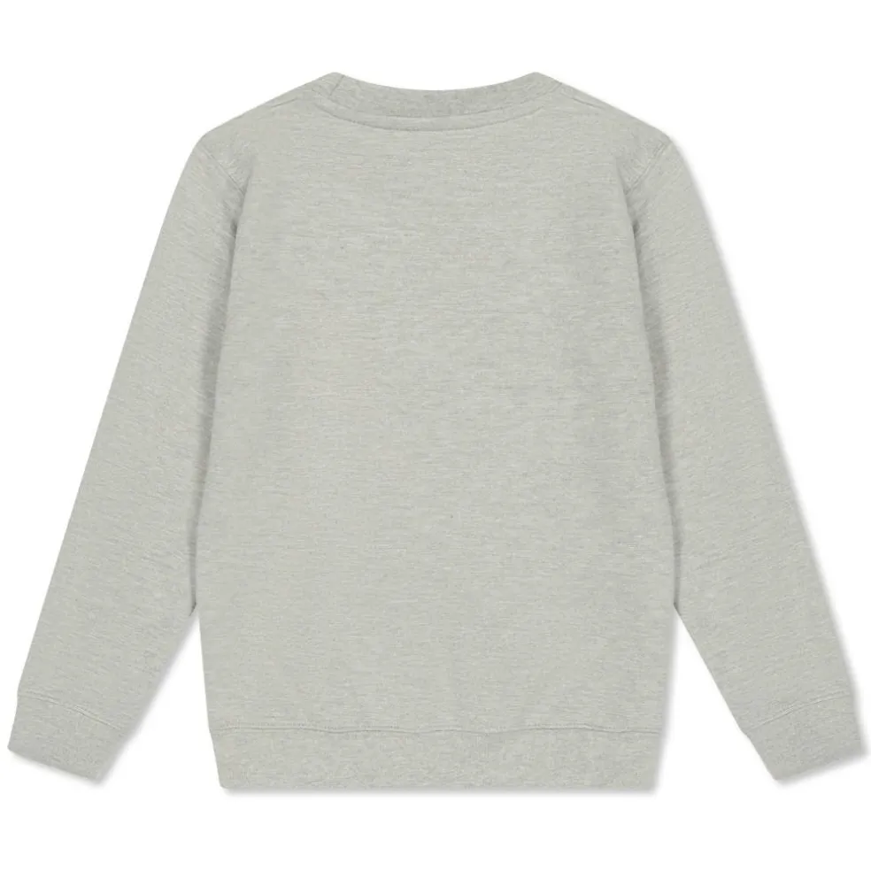 Unisex Kids' Cotton Long Sleeve Crew Sweatshirt