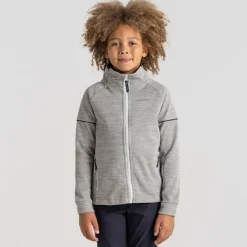 Unisex Kids' Crag Nico Hooded Full-Zip Fleece