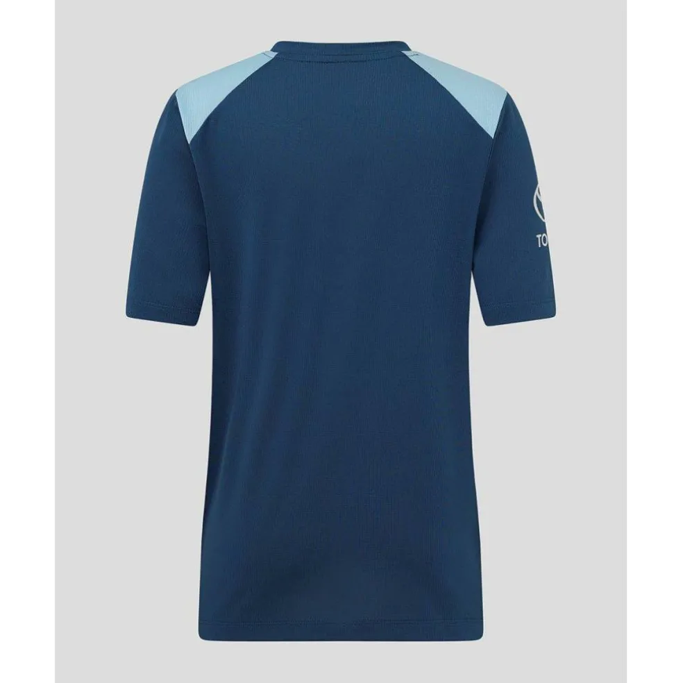 Unisex Kids 26/27 England Cricket Short Sleeve Performance T-Shirt