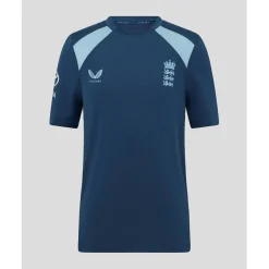 Unisex Kids 26/27 England Cricket Short Sleeve Performance T-Shirt