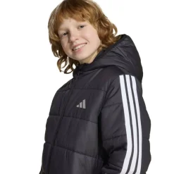 Unisex Kids Essentials 3S Hooded Long Sleeve Puffer Jacket