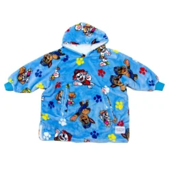 Unisex Kids' Hugs Hooded Fluffy Dressing Gown