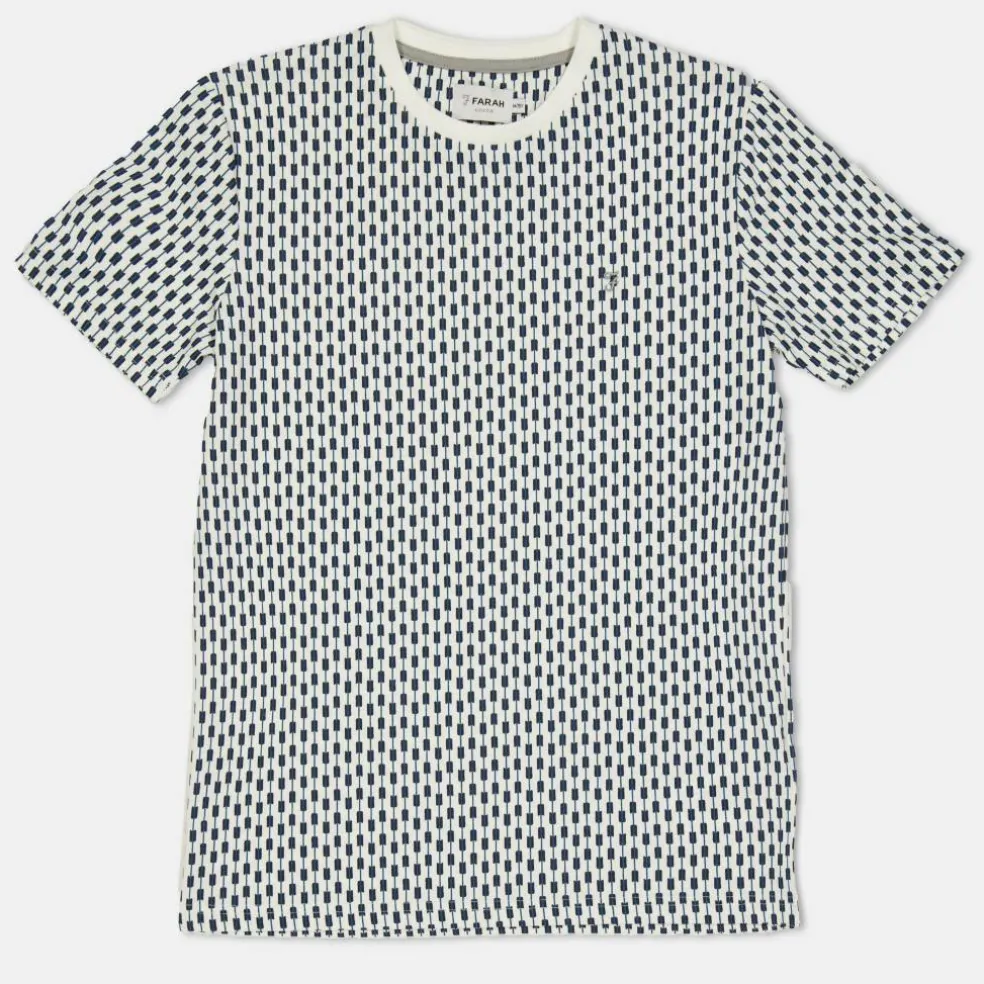 Unisex Kids' Micro Geo Print Short Sleeve T-Shirt
