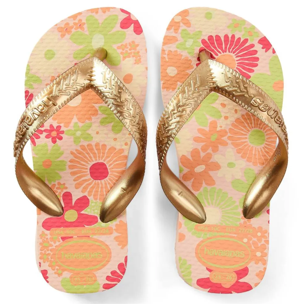 Unisex Kids' Pink Lemonade Flip Flops