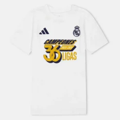 Unisex Kids' Real Madrid Winners Short-Sleeve T-Shirt
