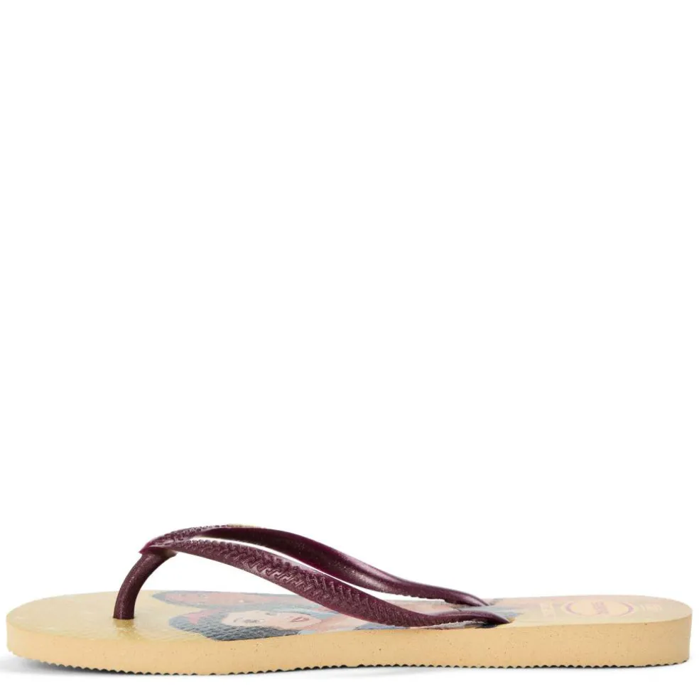 Unisex Kids Slim Princess Citronella Flip Flops