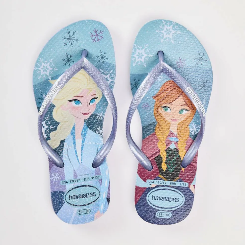 Unisex Kids Slim Princess Citronella Flip Flops
