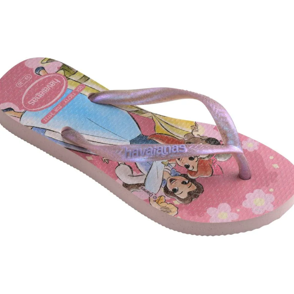 Unisex Kids Slim Princess Citronella Flip Flops