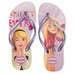 Unisex Kids Slim Princess Citronella Flip Flops