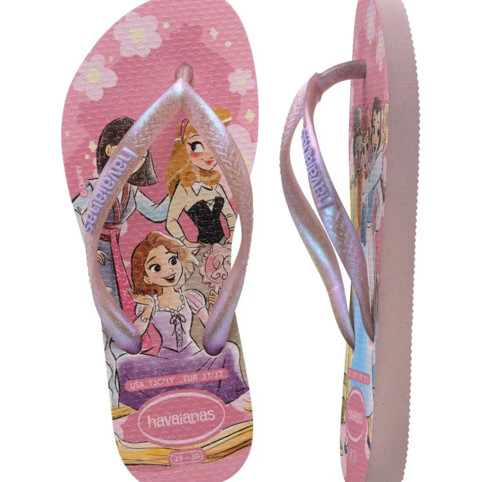 Unisex Kids Slim Princess Citronella Flip Flops
