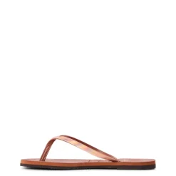 Unisex Kids You Metallic Rust Flip Flops