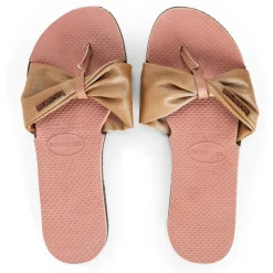 Unisex Kids' You St Tropez Lush Crocus Rose Flip Flops