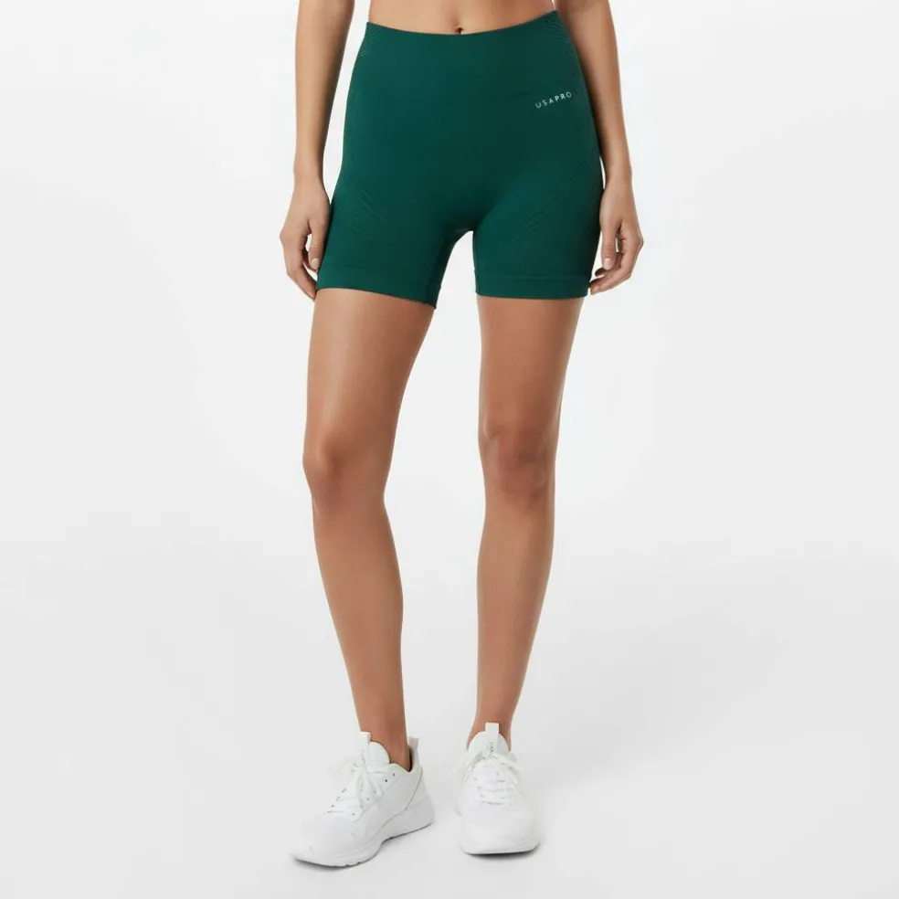 USAP Seamless 3 Inch Shorts Womens