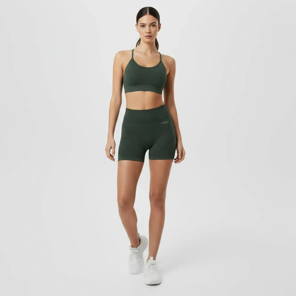 USAP Seamless 3 Inch Shorts Womens