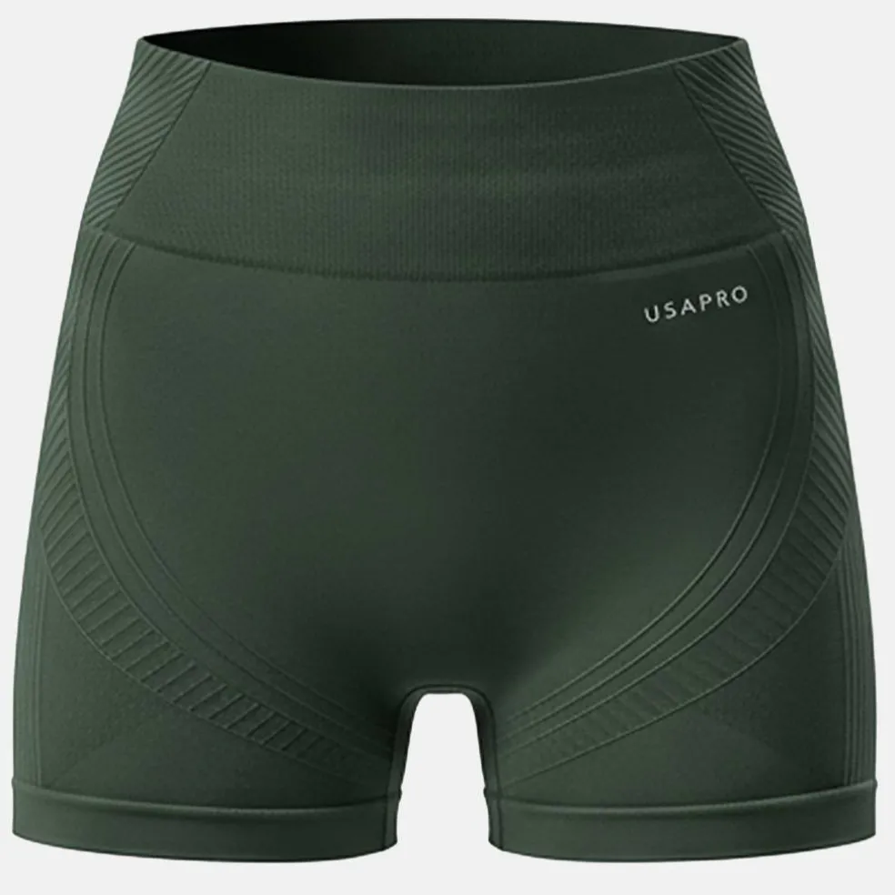 USAP Seamless 3 Inch Shorts Womens