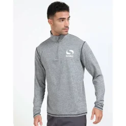 Vertilite Melange Quarter Zip Sweatshirt