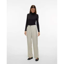 Vmrita Mid Waist Trousers