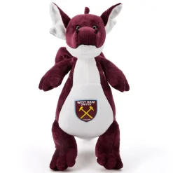West Ham United Officially Licensed Standing Dragon Soft Toy 33 cm