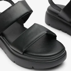 Where’s Chunky Double Strap Slingback Sandals