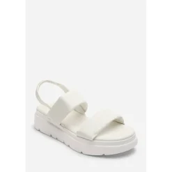 Where’s Chunky Double Strap Slingback Sandals