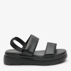 Where’s Chunky Double Strap Slingback Sandals