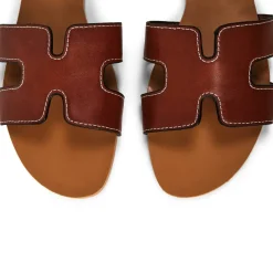 Where’s Cut Out Design Slide On Sandals