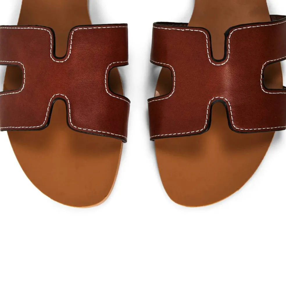 Where’s Cut Out Design Slide On Sandals