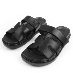 Where’s Cut Out Velcro Strap Footbed Sandals