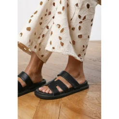 Where’s Cut Out Velcro Strap Footbed Sandals