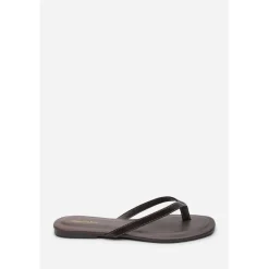 Where’s Flip Flop Sandal with Contrast Stitch Detail