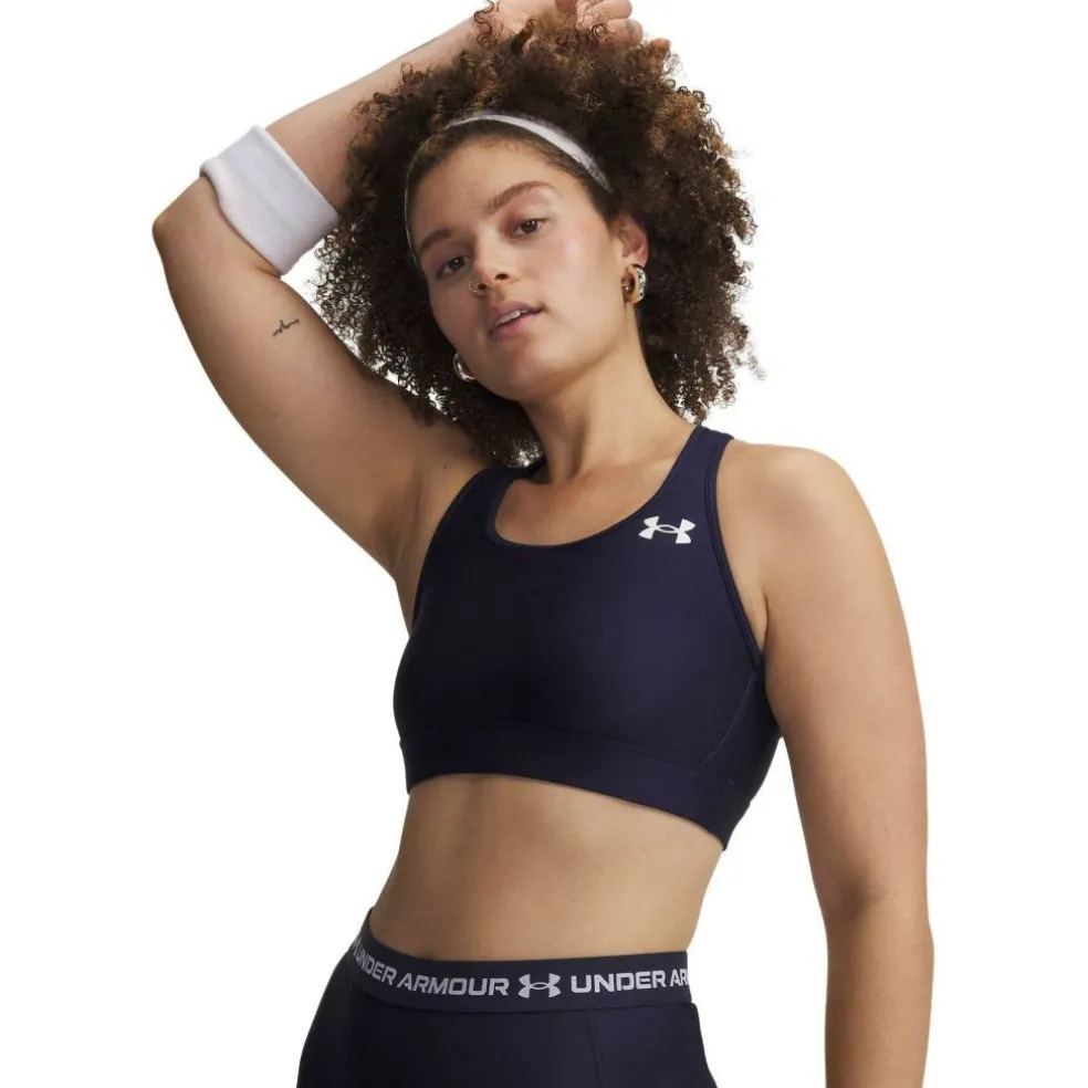 Womens HeatGear® Mid Support Sports Bra