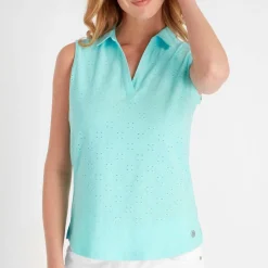 Women's Sleeveless Performance Polo Shirt