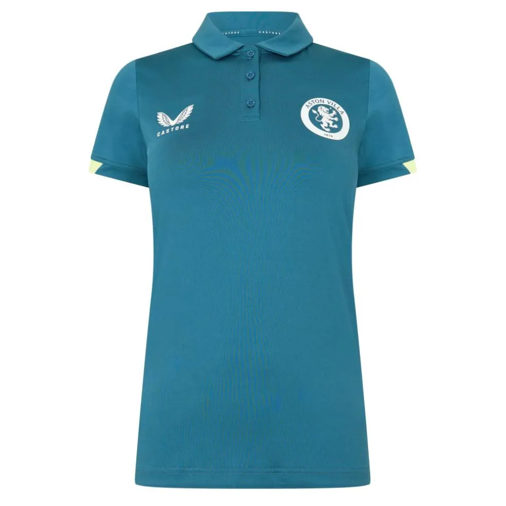 Women's Aston Villa Licensed Polo Shirt