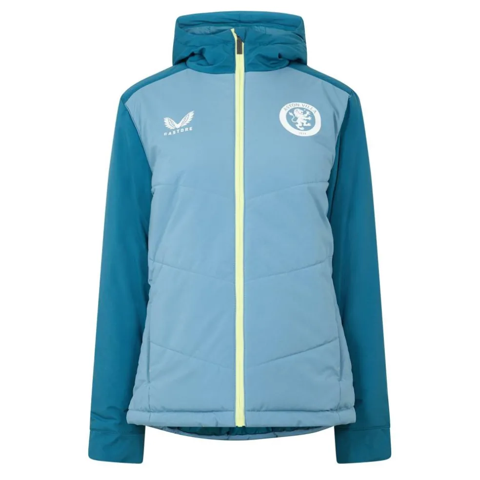 Women's Aston Villa Licensed Rain Anorak Jacket