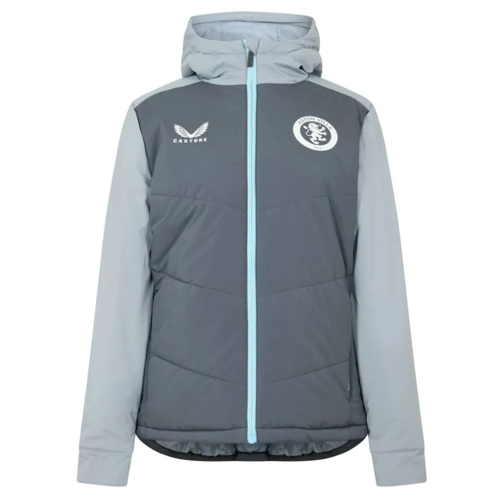 Women's Aston Villa Licensed Rain Anorak Jacket