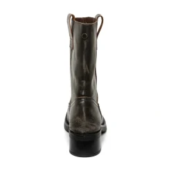 Women's Benedict Side Zip Biker Boots