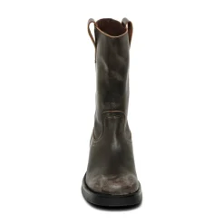 Women's Benedict Side Zip Biker Boots