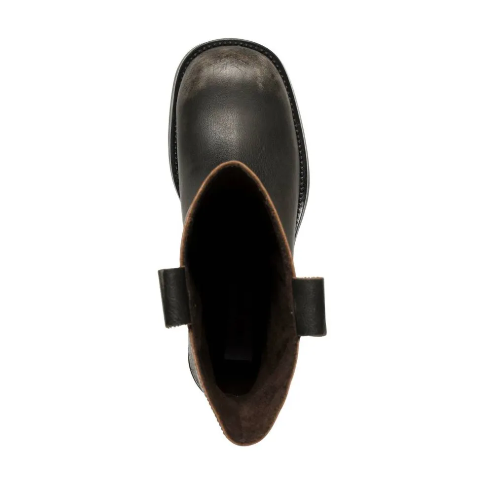 Women's Benedict Side Zip Biker Boots