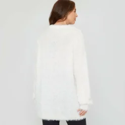 Women's BeYou Fluffy Crew Neck Jumper